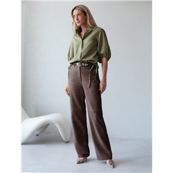 Блузка из легкого хлопкового поплина