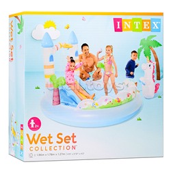 Игровой центр "Замок единорога" 196 x 178 x 127 см., от 2 лет, 56148NP INTEX