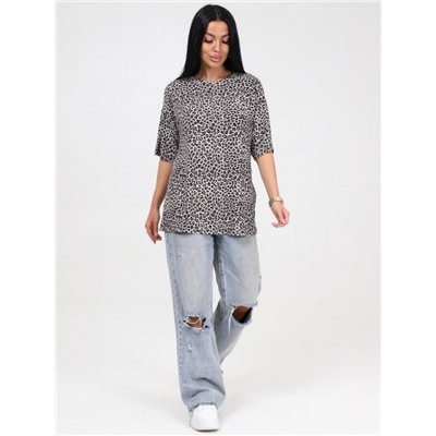 Футболка "Фолк" (Коричневый)