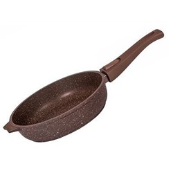 Сковорода 18см АП Гранит brown со съемной ручкой арт.018806