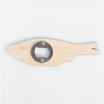 Открывашка для пива Дарим Красиво «Вобла», 16.5×5×0.5 см, дерево