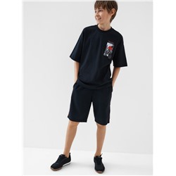 Комплект трикотажный для мальчиков: фуфайка (футболка), шорты