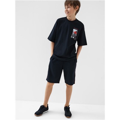 Комплект трикотажный для мальчиков: фуфайка (футболка), шорты