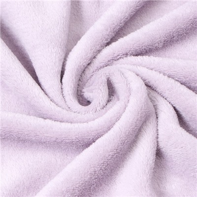 Плед «Этель», 150×200 см, корал-флис, сиреневый