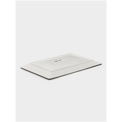 Блюдо для подачи Magistro «Церера», 28×17.5 см, фарфор, голубое