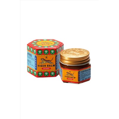 Tiger Balm Натуральный тигровый бальзам для тела Красный тигр / Red Ointment, 19,4 г KRISTALLER, 1110256