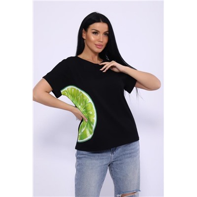 Футболка женская 82052 (Черный)
