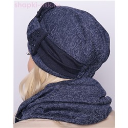 0117/20к СП Комплект женский флис (колпак+снуд) (56-58)