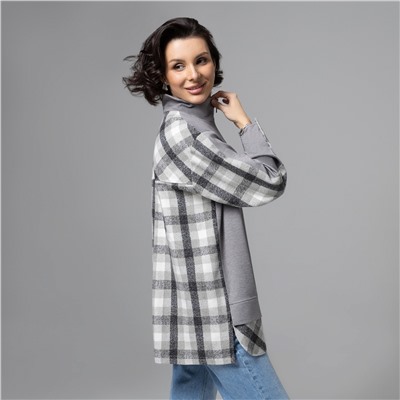 Свитшот комбинированный, Путешествие начинается (пасмурное небо)