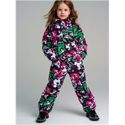 Комбинезон текстильный с полиуретановым покрытием для девочек