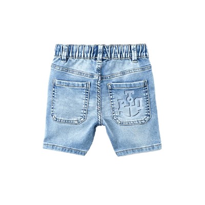 Шорты текстильные джинсовые для мальчиков