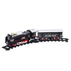 Железная дорога "Train electric steam-2" в коробке