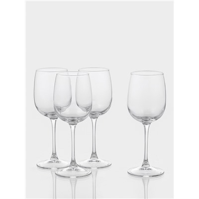 Бокалы для вина Luminarc Allegresse, 420 мл, стекло, набор 4 шт., стекло, прозрачные