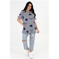 Туника 6087 (Синяя полоска)