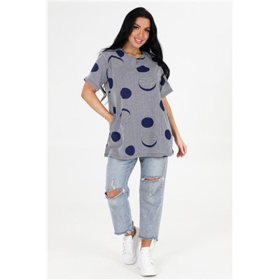 Туника 6087 (Синяя полоска)