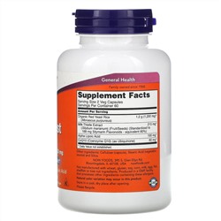 Now Foods, Красный дрожжевой рис, 120 растительных капсул