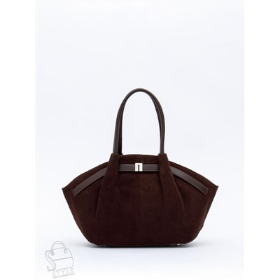 Сумка женская кожаная 2346YF d.coffee Polina&Eiterou