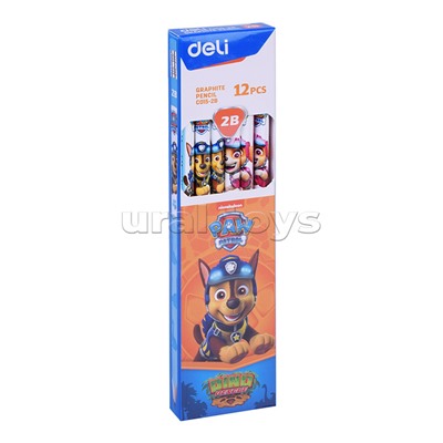 Карандаш ч/г НВ Paw Patrol трехгран. ассорти. Цена за 12 шт