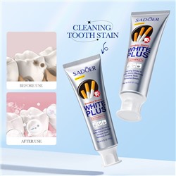 Зубная паста для удаления налета от сигарет Sadoer Smokes Stains, 100 гр.