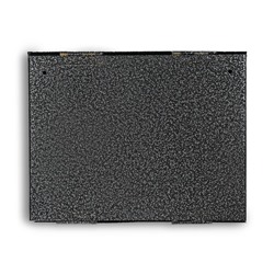 Ящик почтовый с замком, горизонтальный «Широкий», серебристый