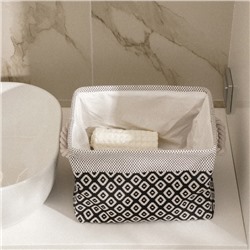 Короб для хранения вещей SL Home, 31×22×22.5 см, белый