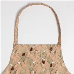 Фартук новогодний «Этель» «Spruce branches» 60×70 см, 100% хлопок, саржа 190 г/м²