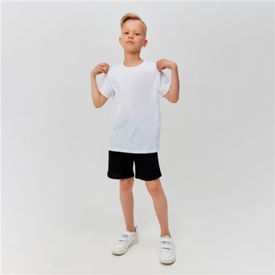 Футболка детская MINAKU, белая, рост 146 см