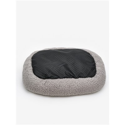 Лежанка для животных «Уют», мягкий мех, 45×35×11 см, серая