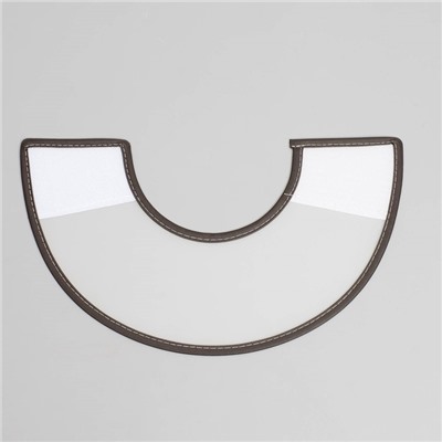 Ветеринарный воротник «Пижон №3», обхват шеи 22.5 см, высота 11 см