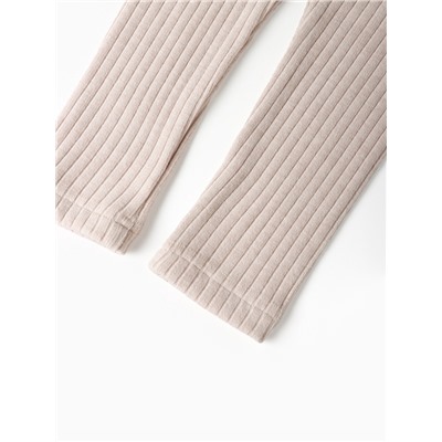 Легинсы (лосины) детские KAFTAN, рост 140 см, бежевые