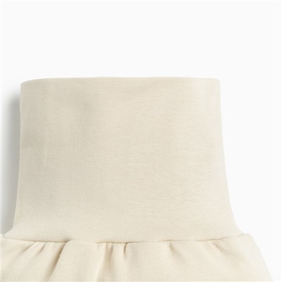 Ползунки - штанишки «Крошка Я» BASIC LINE, рост 86-92 см, молочные