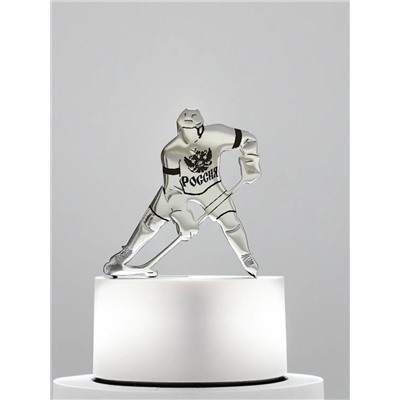 Брошь «Хоккеист»