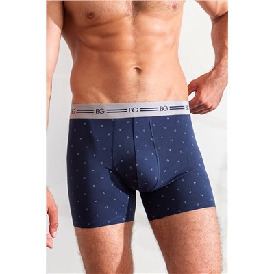 Трусы, набор - 3 штуки муж BeGood UMJ1202J Underwear черный/темно-синий принт/темно-синий
