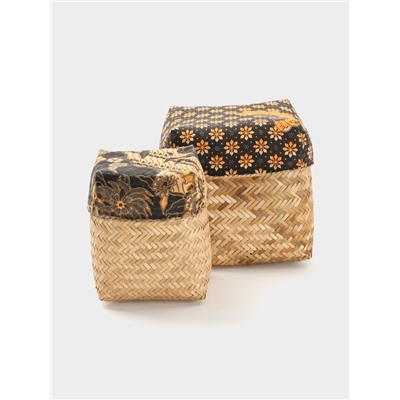 Корзинка плетёная «Масарта», 16×16×18 см