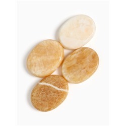 Камни для СПА 6×8 желтоватый мрамор, 4 шт.