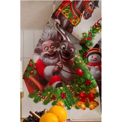 Набор полотенец Веселая компания (Бежевый)