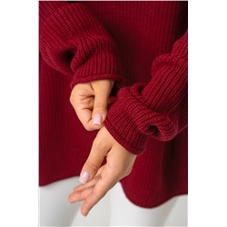 Женский свитер оверсайз с V-образным вырезом Happyfox