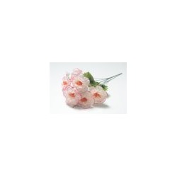 Искусственные цветы, Ветка в букете нарцисс кудрявый 7 голов (1010237) микс