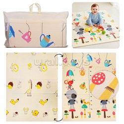 Коврик развивающий "Лесные жители" (150*180*0,8cm)