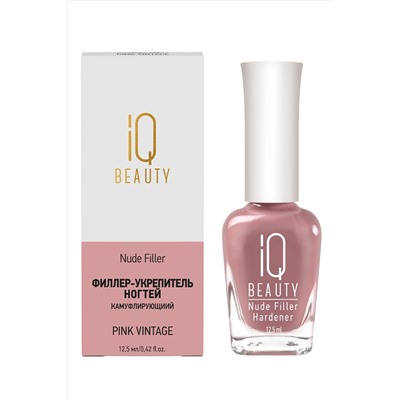 IQ Beauty Филлер-укрепитель с камуфлирующим эффектом / Nude Filler 01 Pink Vintage, глянцевый финиш, 12,5 мл KRISTALLER, 1121082