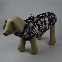 Куртка зимняя для собак «Тёплая зима», камуфляж, размер S, одежда