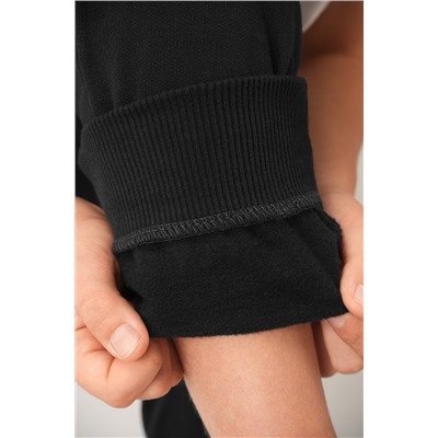 Детские брюки из футера с микроначесом Happyfox