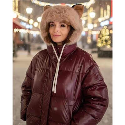 Шапка с ушками