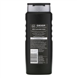 Nivea, Men, Deep Clean Body Wash, Deep Active Clean, 16.9 fl oz (500 ml)