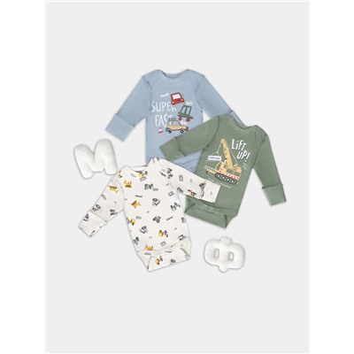 БОДИ ДЕТСКОЕ (3ШТ.) 13016-1-3