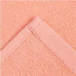 Полотенце махровое «Экономь и Я», 70×130 см, хлопок 100%, персиковое