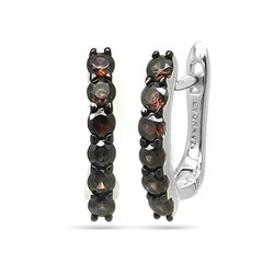 Серьги из серебра куб.циркон., МЦВ170к