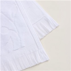 Полотенце махровое SL HOME: Boho "Блан де Блан" 100х180 см, 100% хлопок, 520 г/м2