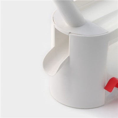 Машинка для удаления косточек из вишни Доляна «Вишнёвый сад», контейнер 450 мл, белая