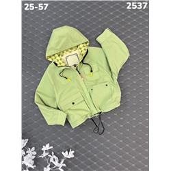 Ветровка 2537 зеленый